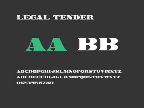 Legal Tender