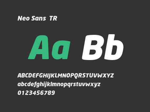 Neo Sans  TR