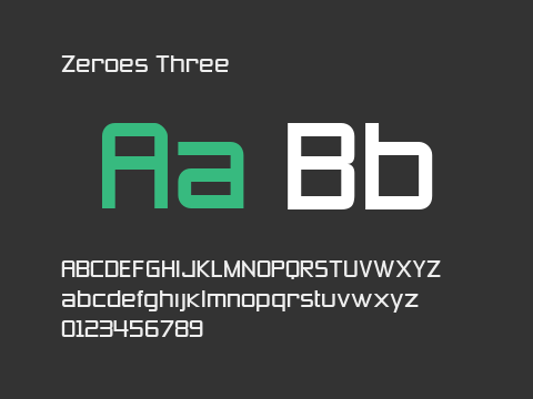 Zeroes Three