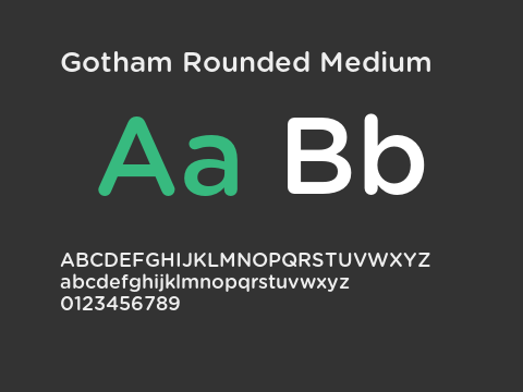 Gotham Rounded Medium