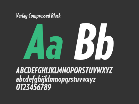 Verlag Compressed Black