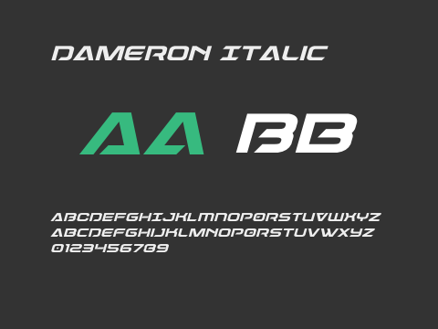 Dameron Italic