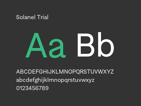 Solanel Trial