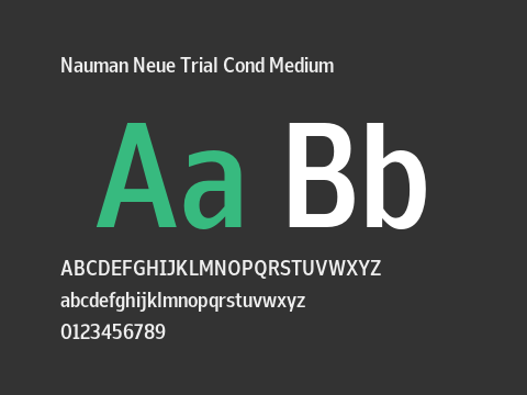 Nauman Neue Trial Cond Medium