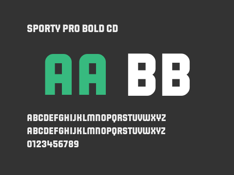 Sporty Pro Bold CD