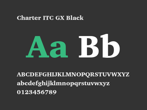 Charter ITC GX Black