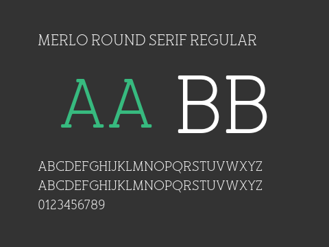 Merlo Round Serif Regular