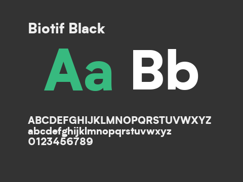 Biotif Black