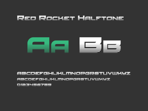 Red Rocket Halftone