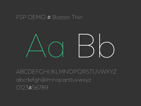 FSP DEMO - Boston Thin