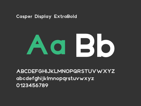 Casper Display ExtraBold