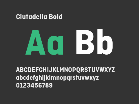 Ciutadella Bold