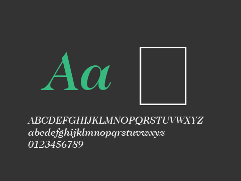 Caslon Two Medium SSi