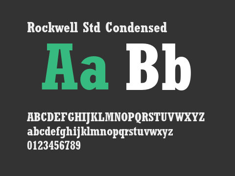 Rockwell Std Condensed