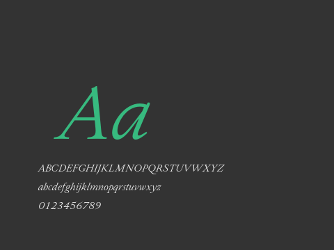 Allrounder Antiqua Test Book Italic