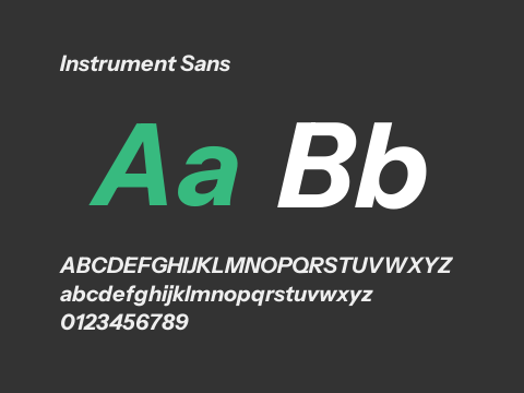 Instrument Sans