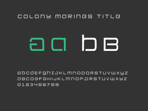 Colony Marines Title