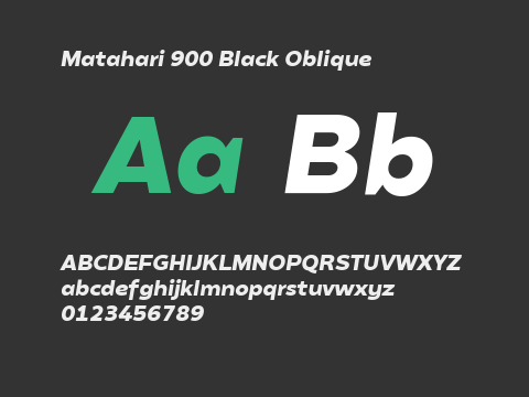 Matahari 900 Black Oblique