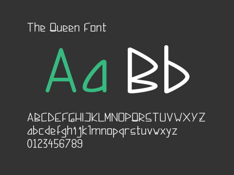 The Queen Font