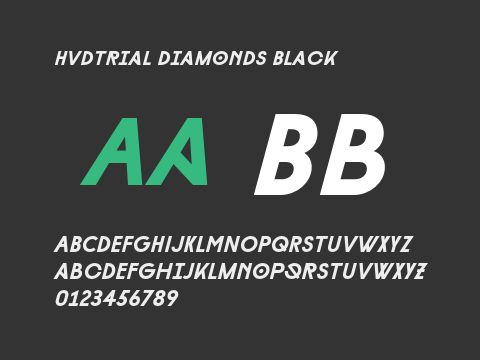 HvDTrial Diamonds Black