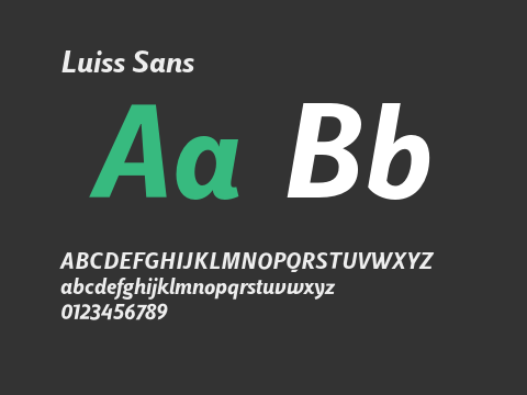 Luiss Sans