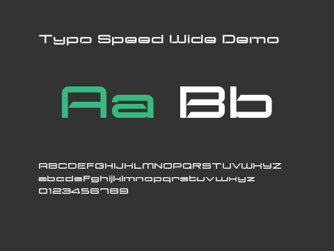 Typo Speed Wide Demo