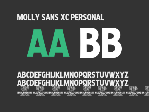 Molly Sans XC PERSONAL