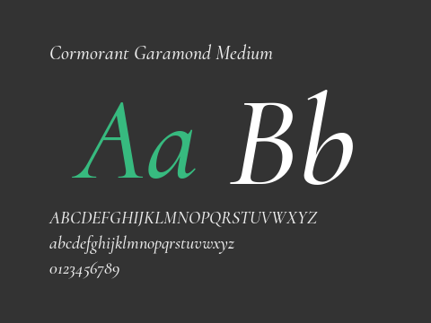 Cormorant Garamond Medium