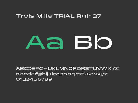 Trois Mille TRIAL Rglr 27