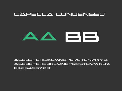 Capella Condensed