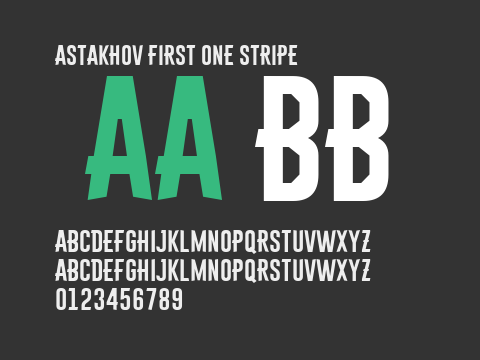 Astakhov First One Stripe