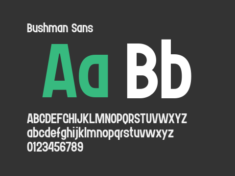 Bushman Sans