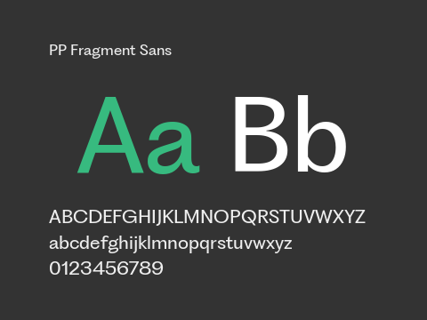 PP Fragment Sans