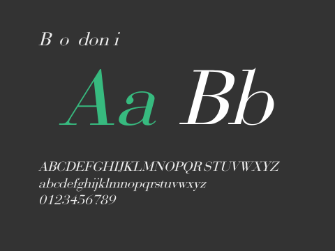 Bodoni