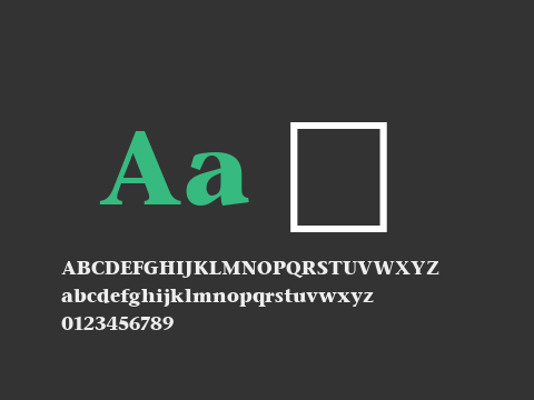 Stone Serif