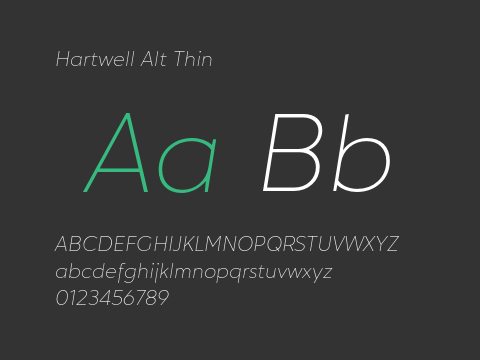 Hartwell Alt Thin