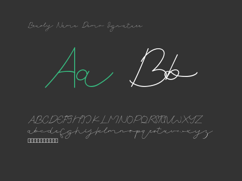 Brusly Name Demo Signature