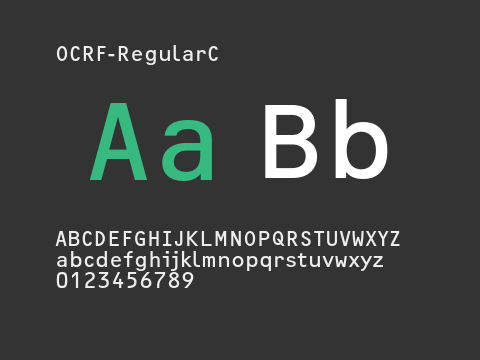 OCRF-RegularC