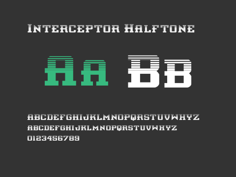 Interceptor Halftone