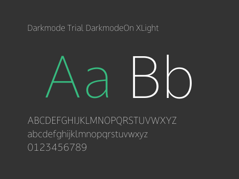 Darkmode Trial DarkmodeOn XLight