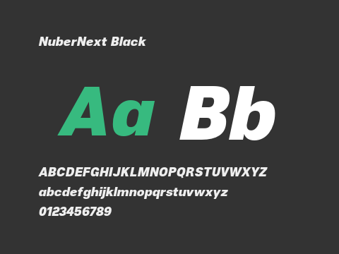 NuberNext Black