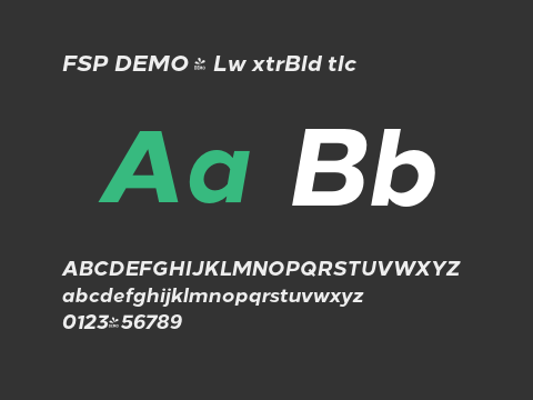 FSP DEMO - Lw xtrBld tlc