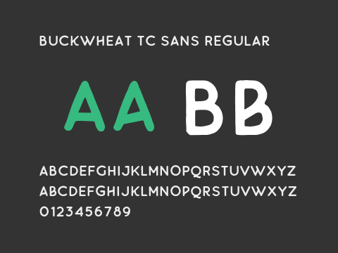 Buckwheat TC Sans Regular