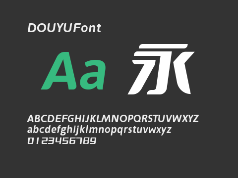 DOUYUFont