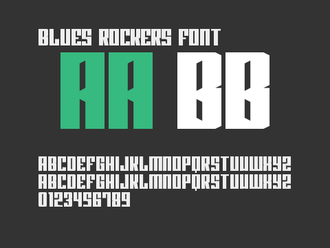 Blues Rockers Font