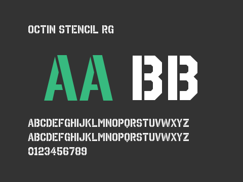 Octin Stencil Rg