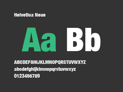 Helvetica Neue