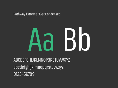 Pathway Extreme 36pt Condensed