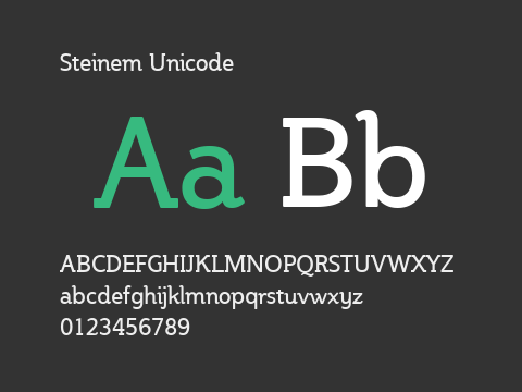 Steinem Unicode