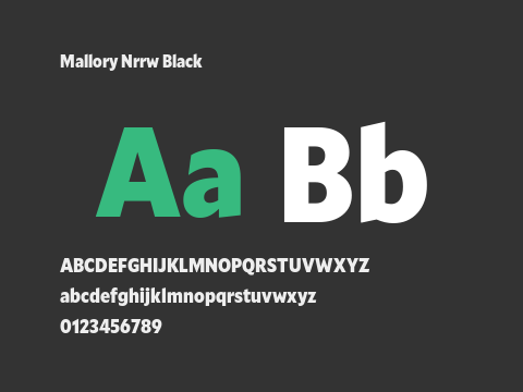 Mallory Nrrw Black